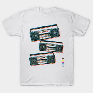 Boombox / Vintage Cassette Player / Ghetto Blaster T-Shirt